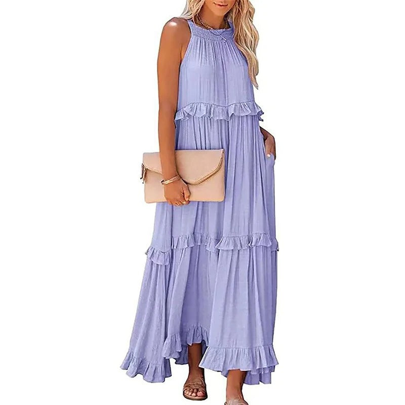 Elara | Flowing Summer Maxi Dress