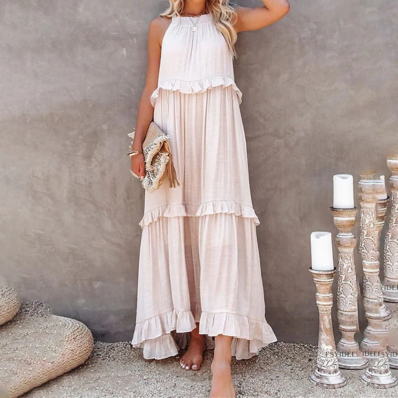 Elara | Flowing Summer Maxi Dress
